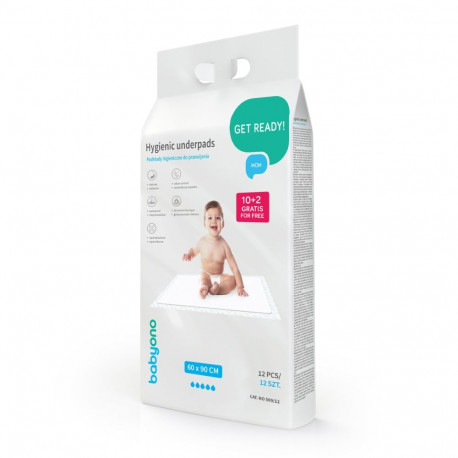 Babyono disposable pads 10 pcs 60x90 509/12