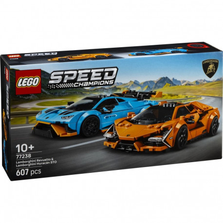 LEGO Speed Champions 77238 Lamborghini Revuelto ja Huracan