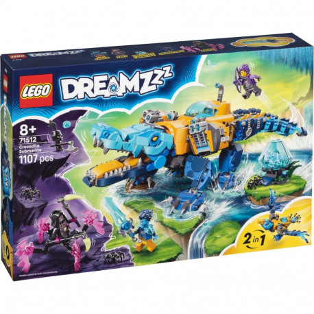 LEGO DREAMZzz 71512 krokodill-allveelaev