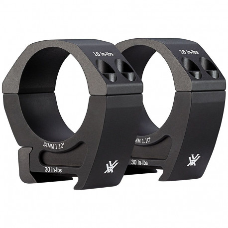 Vortex Pro Series Mounting Rings PR34-M 34 mm Medium
