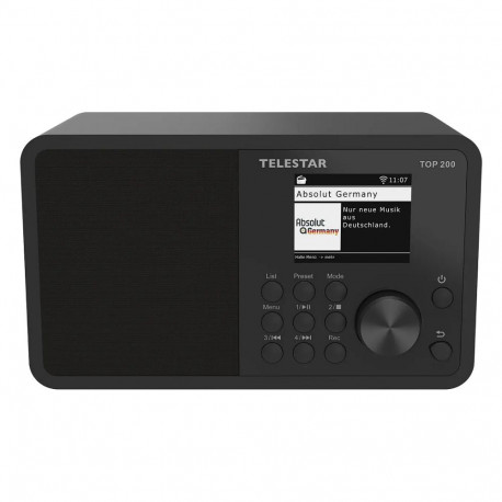 "TELESTAR TOP 200 Schwarz Multifunktionsradios Stationär"