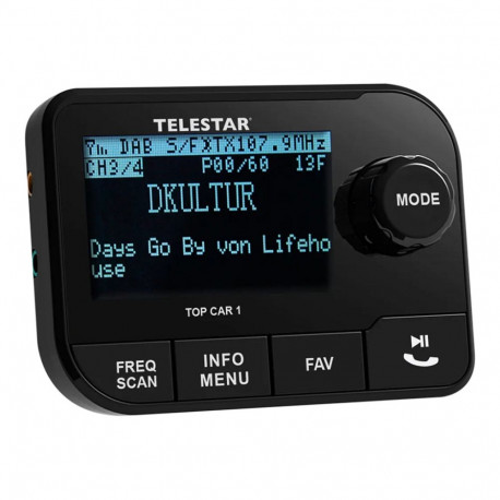 "TELESTAR TOP CAR 1 DAB+Radios Car Adapter"