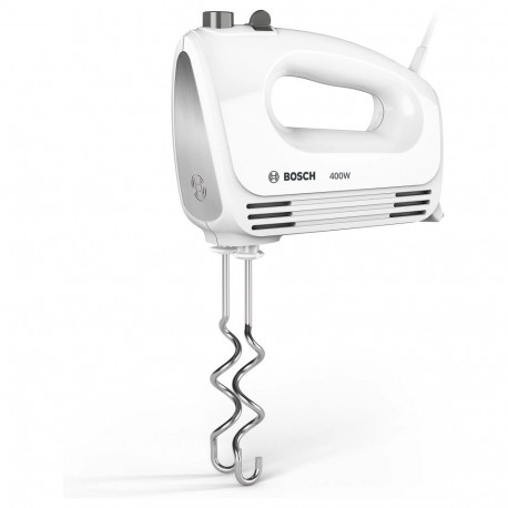 Bosch CleverMixx 400 W valge/hõbedane käsimikser