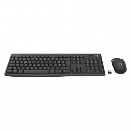 Logitech juhtmevaba klaviatuuri ja hiire komplekt MK370 ärikasutuseks [CH] BOLT BT, must