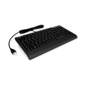 "KeySonic ACK-595C+ (US) Mini SoftSkin PS/2-USB black"