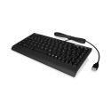 "KeySonic ACK-595C+ (US) Mini SoftSkin PS/2-USB black"