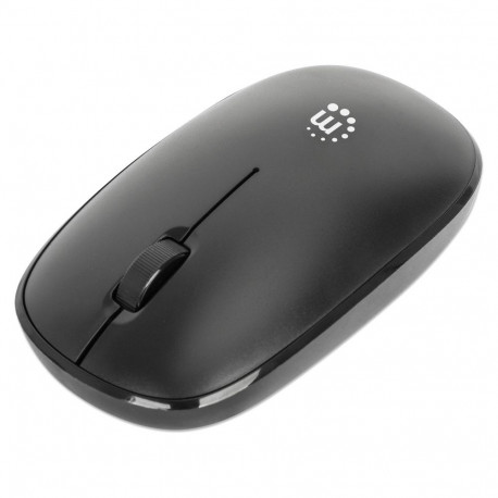 MANHATTAN MW3050 juhtmevaba 3 nupuga hiirerattaga must USB-hiir