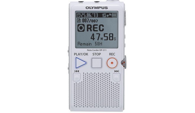 Olympus digital recorder DP-311, white