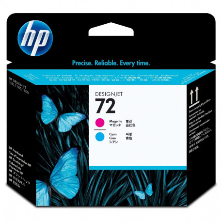 "HP 72 original printhead C9383A magenta and cyan standard capacity 1-pack"