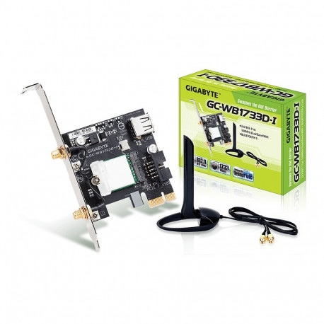 "GIGABYTE GC-WB1733D-I WLAN & Bluetooth 5.0 (PCIe x1)"