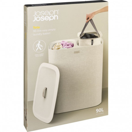 Joseph Joseph Tota 2 Komory 90 l beżowy