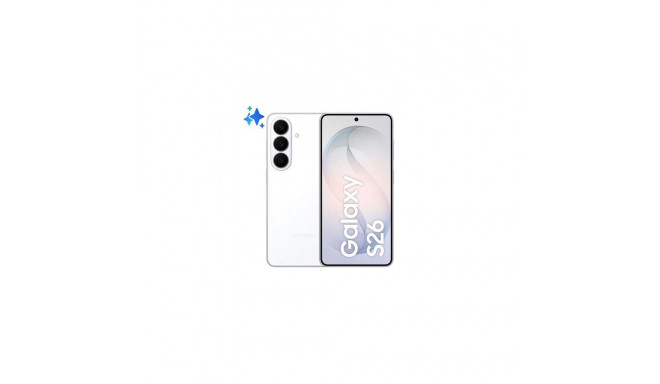 Samsung Galaxy S26 16 cm (6.3") Dual SIM Android 16.0 5G USB Type-C 12 GB 256 GB 4300 mAh White