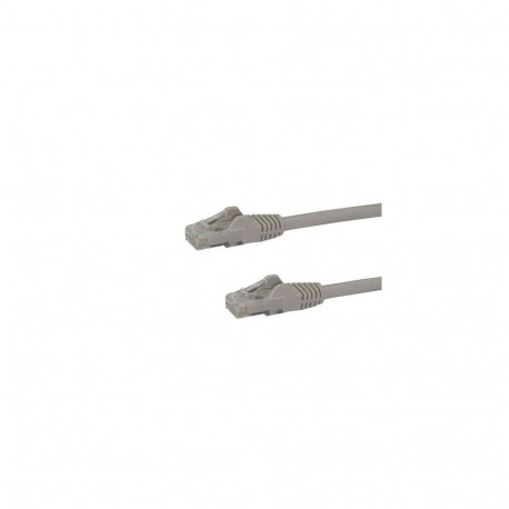 StarTech.com 1m CAT6 Ethernet Cable - Grey CAT 6 Gigabit Ethernet Wire -250MHz 100W PoE RJ45 UTP Net