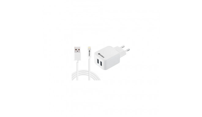 Sandberg AC Charger EU Lightning 2.4A