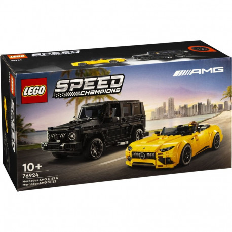 LEGO Speed champions Mercedes-AMG G 63 i Mercedes-AMG SL 63 (76924)