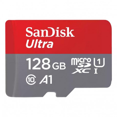 SanDisk memory card microSDXC 128GB UHS-I + adapter (SDSQUAB-128G-GN6MA)