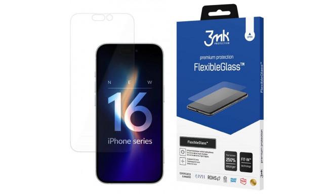 Kaitsekile 3MK iPhone 16 Plus FlexibleGlass