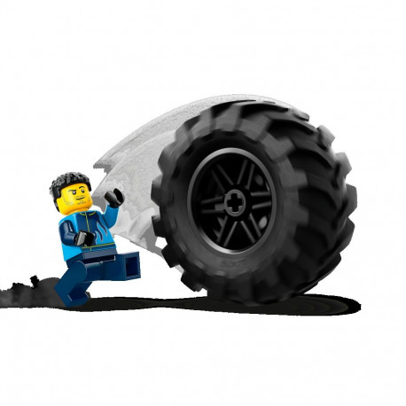 LEGO City Sinine Monster auto