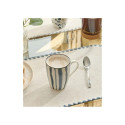 MUG 310ML STRIPED BLUE