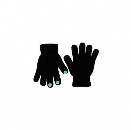 LADIES TOUCH SCREEN GLOVES BLACK