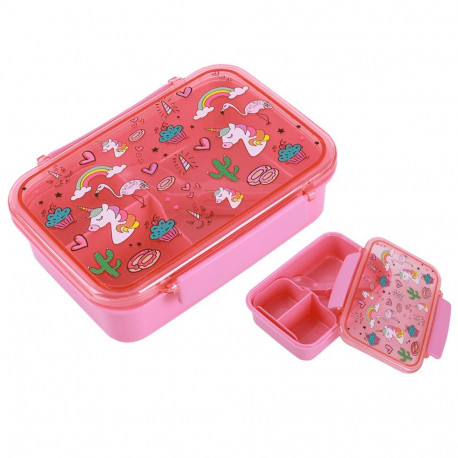 Lõunakarp UNICORN kahvli ja lusikaga