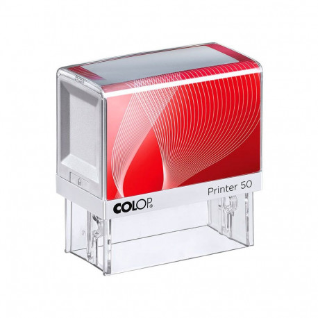 Tempel Colop Printer 50 must korpus, sinine padi