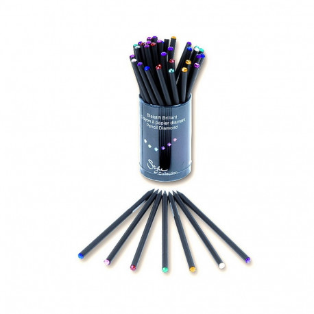 Harilik pliiats Brunnen Gem Style musta korpusega (2 tk)