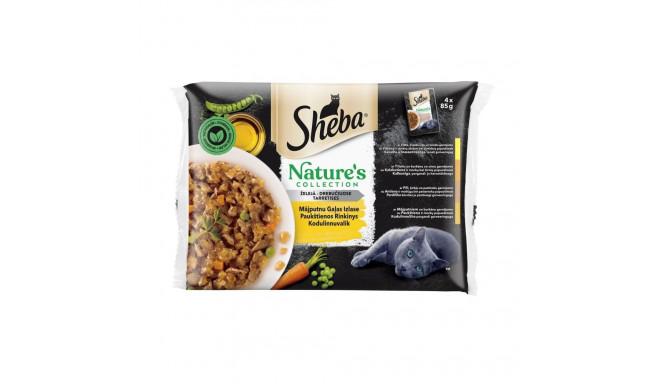 Sheba 4-pakk 85g Natures poultry