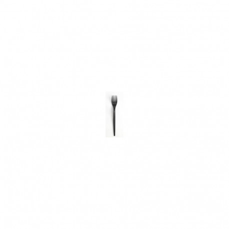 Kahvlid, SUPERIOR,  plastik, PS,korduvkasutatav must, 50 tk