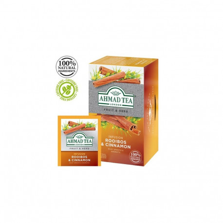Tee Ahmad Rooibos & kaneel 20pk x 1.5 g fooliumis (2 tk)