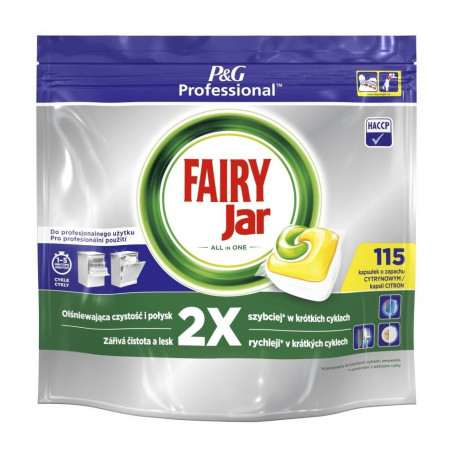Nõudepesumasina kapslid FAIRY Ain1 lemon 115 tk