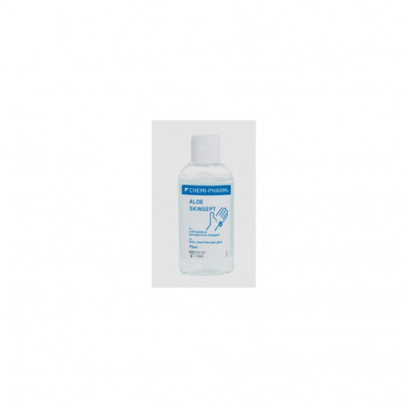 ALOE SKINSEPT klappkorgiga pudelis - lõhnastatud antiseptiline kätegeel aloega, 75ml