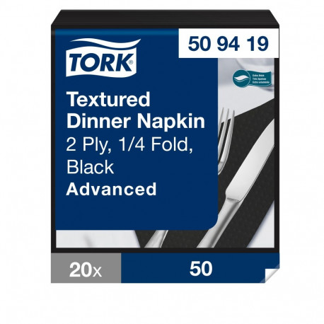 Õhtusöögisalvrätik Tork Textured, 2-kihiline, 50tk 509419