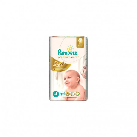 Teipmähkmed PAMPERS Premium Care VP S3, 60tk