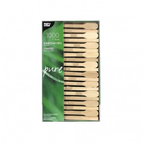 Segamispulgad PAPSTAR, puit 13cm, 1000 tk.