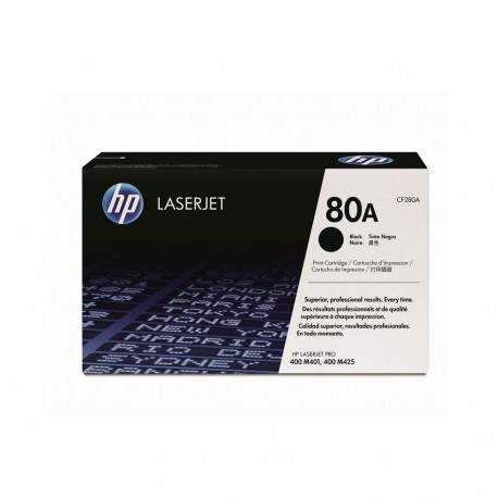 Tooner HP No.80A (CF280A), must, 2560 lk.