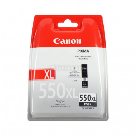 Tindikassett Canon PGI-550PGBKXL Topeltpakk (6431B005), must