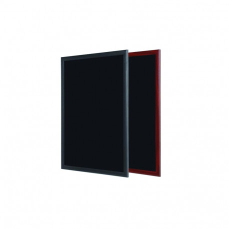 Kriiditahvel BI-OFFICE 60x45, must puitraam, must