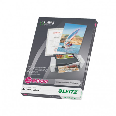 Lamineerimistaskud Leitz UDT A4, 125mic, 100tk