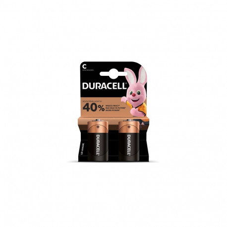 Patarei Duracell C, LR14, 2tk/pk