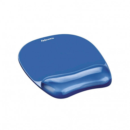 Fellowes mouse pad Crystal™ Gel Wrist Rest, blue