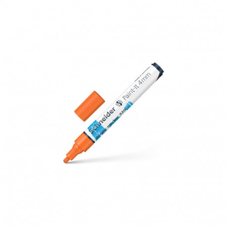 Akrüülmarker SCHNEIDER Paint-it 320, 4mm, oranž