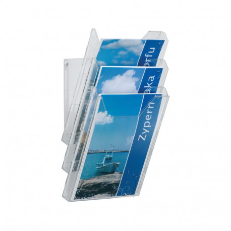 Infolehtede hoidja Durable A4, 3-os. läbipaistev