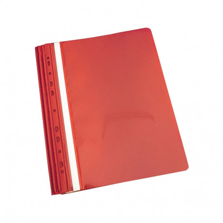 Köidetav kiirköitja Panta Plast A4, punane, 10 tk