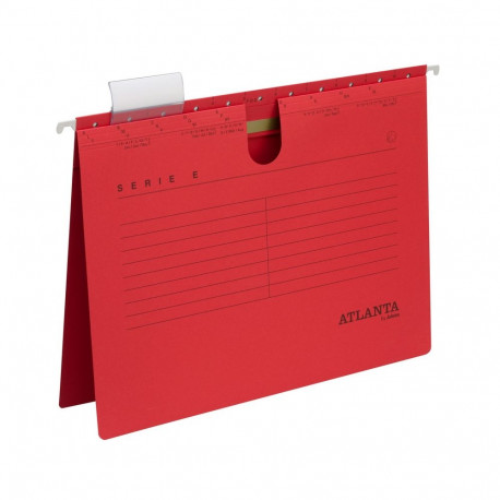 Rippkaaned E-SERIE Jalema A4, köiteklambriga, punane 3Re (2 tk)