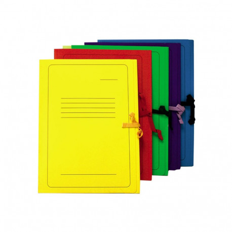 Kartongmapp SMLT A4, paelkinnitus, roheline (2 tk)