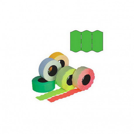 Markeerimislindid 26x16mm, roheline/ümar, 5 tk