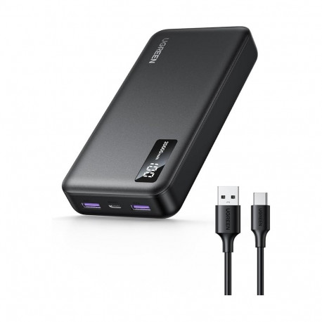 LiPo PowerBank 20000mAh 22.5W USB-C, 2xUSB PB312 UGREEN