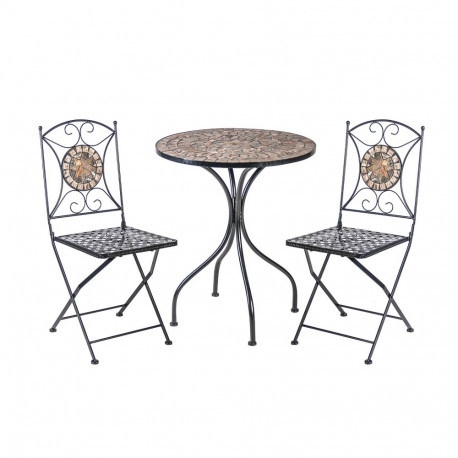 Balcony set MOSAIC table and 2 chairs