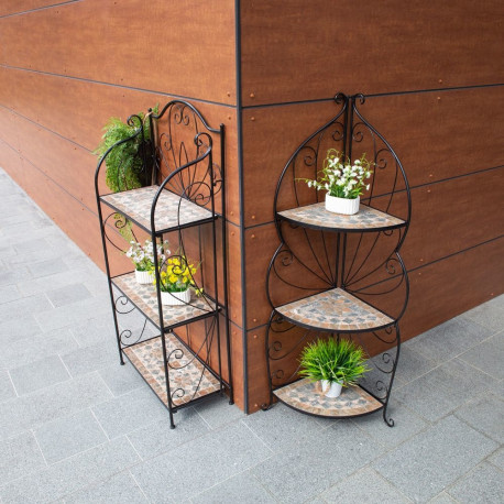 Shelf MOSAIC 60x30xH128cm